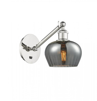 Fenton - 1 Light - 7 inch - Polished Nickel - Adjustable Sconce (3442|317-1W-PN-G93)