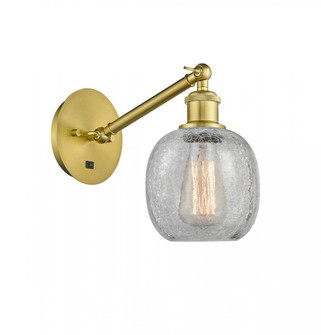 Belfast - 1 Light - 6 inch - Satin Gold - Adjustable Sconce (3442|317-1W-SG-G105-LED)