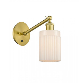 Hadley - 1 Light - 5 inch - Satin Gold - Adjustable Sconce (3442|317-1W-SG-G341)