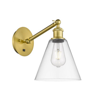 Berkshire - 1 Light - 8 inch - Satin Gold - Adjustable Sconce (3442|317-1W-SG-GBC-82)