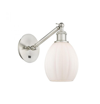 Eaton - 1 Light - 6 inch - Brushed Satin Nickel - Sconce (3442|317-1W-SN-G81)