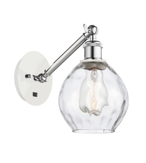 Waverly - 1 Light - 6 inch - White Polished Chrome - Adjustable Sconce (3442|317-1W-WPC-G362)