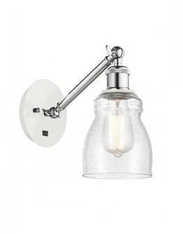 Ellery - 1 Light - 5 inch - White Polished Chrome - Adjustable Sconce (3442|317-1W-WPC-G394)