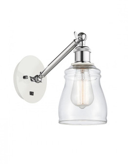 Ellery - 1 Light - 5 inch - White Polished Chrome - Adjustable Sconce (3442|317-1W-WPC-G392-LED)