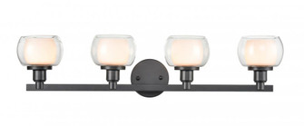 Cairo - 4 Light - 31 inch - Black - Bath Vanity Light (3442|330-4W-BK-CLW-LED)