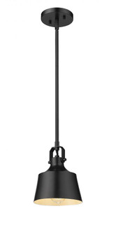 Provin - 1 Light - 7 inch - Matte Black - Mini Pendant (3442|370-1S-BK-M-LED)