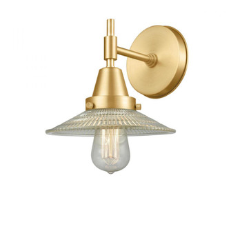 Halophane - 1 Light - 9 inch - Satin Gold - Sconce (3442|447-1W-SG-G2-LED)
