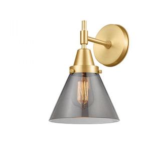 Cone - 1 Light - 8 inch - Satin Gold - Sconce (3442|447-1W-SG-G43-LED)
