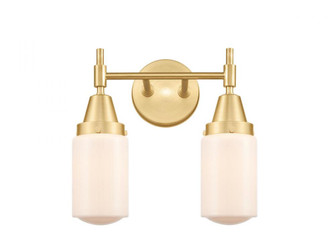Dover - 2 Light - 14 inch - Satin Gold - Bath Vanity Light (3442|447-2W-SG-G311-LED)