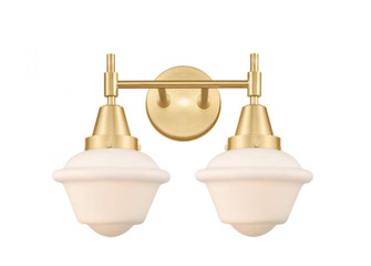 Oxford - 2 Light - 17 inch - Satin Gold - Bath Vanity Light (3442|447-2W-SG-G531-LED)