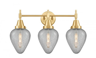 Geneseo - 3 Light - 25 inch - Satin Gold - Bath Vanity Light (3442|447-3W-SG-G165-LED)