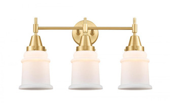 Canton - 3 Light - 24 inch - Satin Gold - Bath Vanity Light (3442|447-3W-SG-G181-LED)