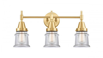 Canton - 3 Light - 23 inch - Satin Gold - Bath Vanity Light (3442|447-3W-SG-G182S-LED)