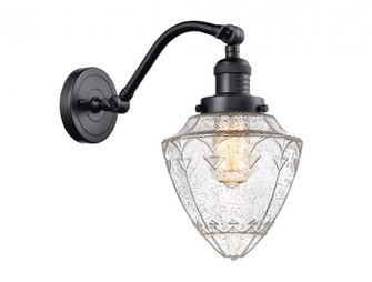Bullet - 1 Light - 7 inch - Matte Black - Adjustable Sconce (3442|515-1W-BK-G664-7-LED)