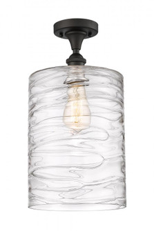 Cobbleskill - 1 Light - 9 inch - Oil Rubbed Bronze - Semi-Flush Mount (3442|516-1C-OB-G1113-L)