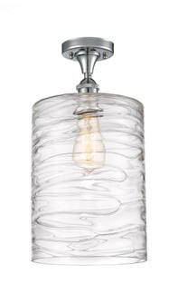 Cobbleskill - 1 Light - 9 inch - Polished Chrome - Semi-Flush Mount (3442|516-1C-PC-G1113-L)
