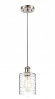 Cobbleskill - 1 Light - 5 inch - Brushed Satin Nickel - Cord hung - Mini Pendant (3442|516-1P-SN-G1113)