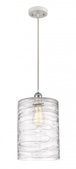 Cobbleskill - 1 Light - 9 inch - White Polished Chrome - Cord hung - Mini Pendant (3442|516-1P-WPC-G1113-L)
