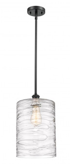 Cobbleskill - 1 Light - 9 inch - Matte Black - Mini Pendant (3442|516-1S-BK-G1113-L)
