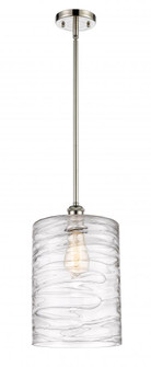 Cobbleskill - 1 Light - 9 inch - Polished Nickel - Mini Pendant (3442|516-1S-PN-G1113-L)