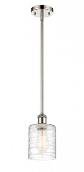 Cobbleskill - 1 Light - 5 inch - Polished Nickel - Mini Pendant (3442|516-1S-PN-G1113-LED)