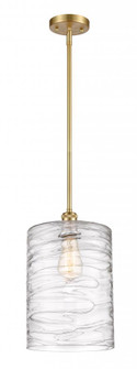 Cobbleskill - 1 Light - 9 inch - Satin Gold - Mini Pendant (3442|516-1S-SG-G1113-L)