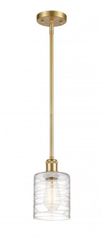 Cobbleskill - 1 Light - 5 inch - Satin Gold - Mini Pendant (3442|516-1S-SG-G1113-LED)