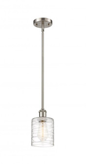 Cobbleskill - 1 Light - 5 inch - Brushed Satin Nickel - Mini Pendant (3442|516-1S-SN-G1113)