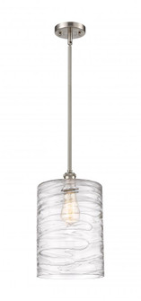 Cobbleskill - 1 Light - 9 inch - Brushed Satin Nickel - Mini Pendant (3442|516-1S-SN-G1113-L-LED)