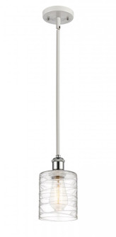 Cobbleskill - 1 Light - 5 inch - White Polished Chrome - Mini Pendant (3442|516-1S-WPC-G1113-LED)