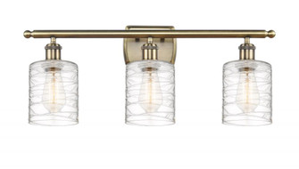 Cobbleskill - 3 Light - 25 inch - Antique Brass - Bath Vanity Light (3442|516-3W-AB-G1113)