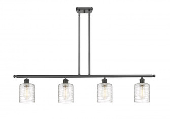 Cobbleskill - 4 Light - 48 inch - Oil Rubbed Bronze - Cord hung - Island Light (3442|516-4I-OB-G1113)