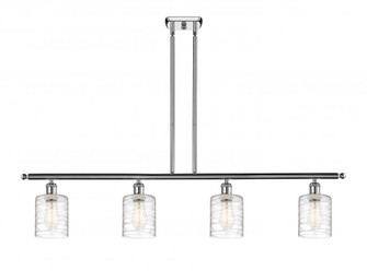 Cobbleskill - 4 Light - 48 inch - Polished Chrome - Stem hung - Island Light (3442|516-4I-PC-G1113)