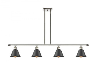 Smithfield - 4 Light - 48 inch - Polished Nickel - Stem hung - Island Light (3442|516-4I-PN-M8-BK)