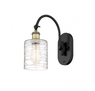Cobbleskill - 1 Light - 5 inch - Black Antique Brass - Adjustable Swing Arm (3442|518-1W-BAB-G1113)