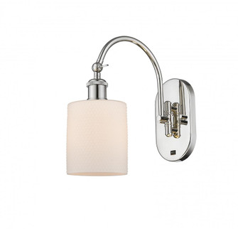 Cobbleskill - 1 Light - 5 inch - Polished Nickel - Adjustable Swing Arm (3442|518-1W-PN-G111)