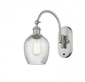 Salina - 1 Light - 6 inch - Brushed Satin Nickel - Adjustable Swing Arm (3442|518-1W-SN-G292-LED)