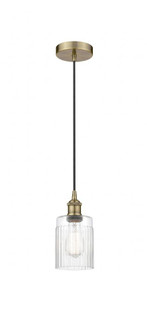 Hadley - 1 Light - 5 inch - Antique Brass - Cord hung - Mini Pendant (3442|616-1P-AB-G342-LED)