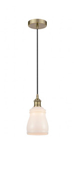 Ellery - 1 Light - 5 inch - Antique Brass - Cord hung - Mini Pendant (3442|616-1P-AB-G391)