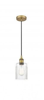 Hadley - 1 Light - 5 inch - Brushed Brass - Cord hung - Mini Pendant (3442|616-1P-BB-G342-LED)