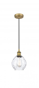 Waverly - 1 Light - 6 inch - Brushed Brass - Cord hung - Mini Pendant (3442|616-1P-BB-G362)
