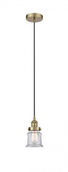 Canton - 1 Light - 5 inch - Antique Brass - Cord hung - Mini Pendant (3442|616-1PH-AB-G182S)