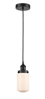 Dover - 1 Light - 5 inch - Matte Black - Cord hung - Mini Pendant (3442|616-1PH-BK-G311)