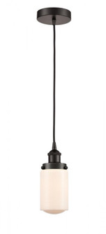 Dover - 1 Light - 5 inch - Oil Rubbed Bronze - Cord hung - Mini Pendant (3442|616-1PH-OB-G311)