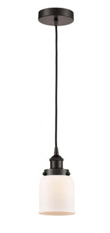 Bell - 1 Light - 5 inch - Oil Rubbed Bronze - Cord hung - Mini Pendant (3442|616-1PH-OB-G51)