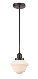 Oxford - 1 Light - 7 inch - Oil Rubbed Bronze - Cord hung - Mini Pendant (3442|616-1PH-OB-G531)