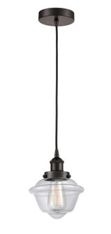 Oxford - 1 Light - 7 inch - Oil Rubbed Bronze - Cord hung - Mini Pendant (3442|616-1PH-OB-G532)