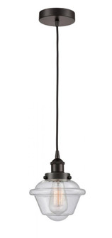 Oxford - 1 Light - 7 inch - Oil Rubbed Bronze - Cord hung - Mini Pendant (3442|616-1PH-OB-G534-LED)