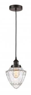 Bullet - 1 Light - 7 inch - Oil Rubbed Bronze - Cord hung - Mini Pendant (3442|616-1PH-OB-G664-7-LED)