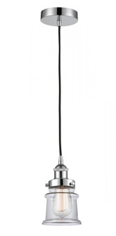 Canton - 1 Light - 5 inch - Polished Chrome - Cord hung - Mini Pendant (3442|616-1PH-PC-G182S-LED)